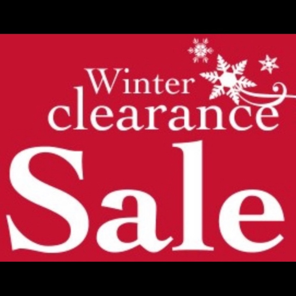 Winter be gone Sale!